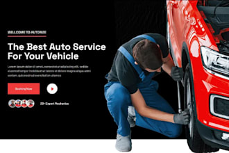 auto part shopify store automotive store mechanic shop website repair website
