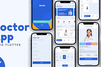develop doctor appointment booking app hospital app dentist app telemedicine app