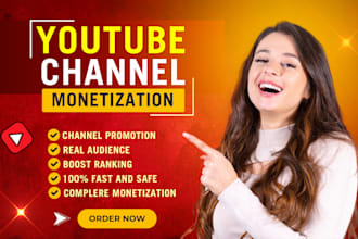 do organic youtube video promotion for channel monetization