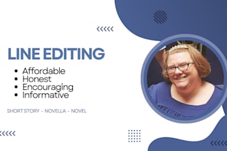 line edit your short story, novella or novel