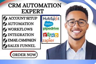 do pipedrive zoho CRM workflow gohighlevel ai automation zapier API integration