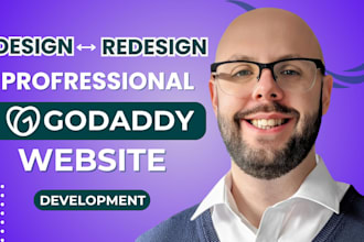 create professional godaddy website design business godaddy website redesign