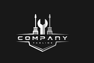 do a custom construction and industrial logo