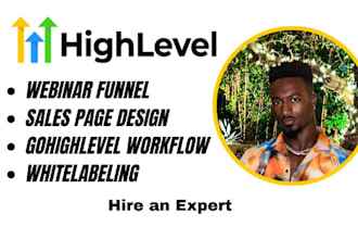 be go high level workflow expert gohighlevel automation ghl automation webinar