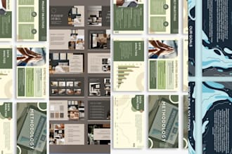 create powerpoint presentation design, or canva presentation
