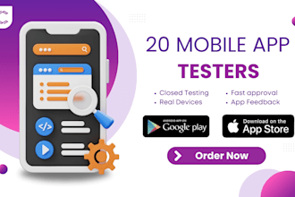 provide 12 testers or 20 testers google play for closed testing app reviews