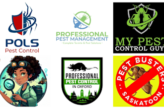 design awesome pest control logo