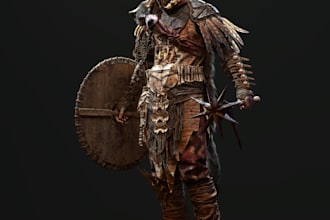 do custom skyrim model, 3d model, fallout 4, 3d armor, sfm mod for you