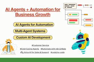 build ai agents and sales automation using n8n, make, vapi, langchain