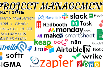 airtable automation zapier integration make asana clickup trello slack notion