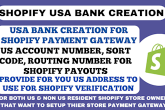 create USA business physical bank account for all the USA llc owners