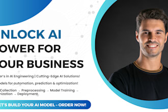 build and train ai models tailored to your business needs