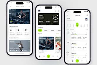 develop a fitness trainer app, workout tracker, and gym coaching app for android