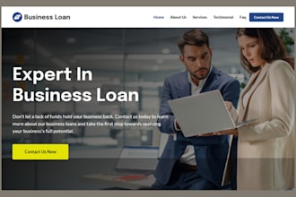 business funding website business loan website mca payday loan sales funnel