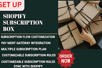 create subscription box shopify subscription membership website shopify store
