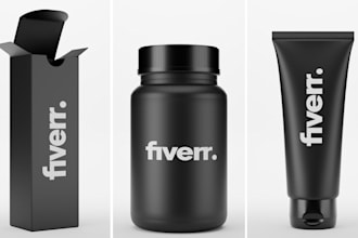 create 3d mockup for ecommerce product