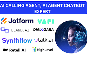 configure jotform ai bland ai synthflow vapi retell ai vtalk ai agent chatbot