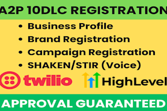 a2p 10dlc registration, a2p twilio and gohighlevel verification, IVR toll free