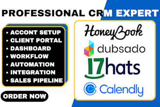 do honeybook dubsado automation acuity calendly 17hats integration booking capmo