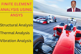 do 3d modeling, product design and fea using creo and ansys