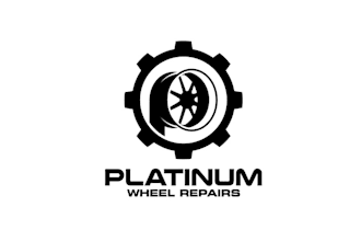 design high resolution wheel repair business logo