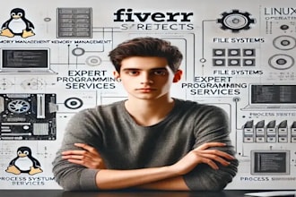 do operating system, cuda, os projects and c programming , python, cplus tasks
