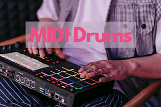 program and realistically humanize midi drums or percussion