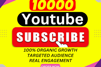 do 1k monetization approved subscriber in your youtube channel organically fast
