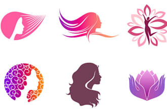 design a stylish feminine logo and brand identity for women entrepreneurs