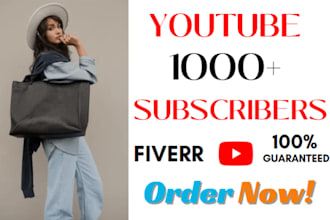 do 1k monetization approved subscriber in your youtube channel organically fast