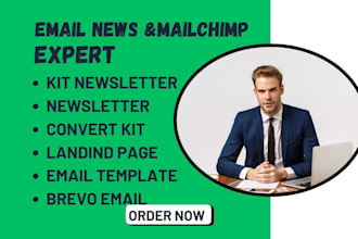 create highly responsive mailchimp email template news letter welcome template