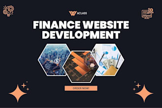 create fintech, p2p, investment, finance, crypto, defi, bank, business website
