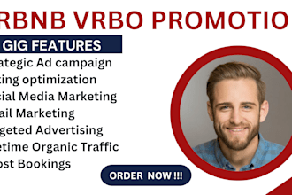 do airbnb promotion, airbnb marketing, airbnb listing SEO, vrbo to boost booking