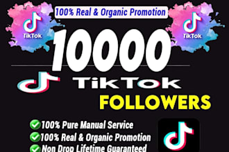 grow up 1000 tiktok followers very high quality