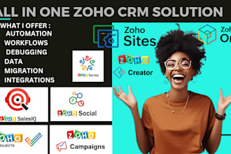 zoho one zoho cliq zoho book zoho campaign zoho site zoho social zoho sales iq