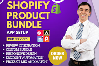 setup shopify product bundle fbp kaching pumper glo bogos rapi simple moon fly