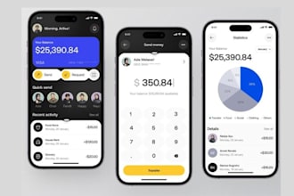 develop fintech app neobank app online payment app crypto wallet app loan app