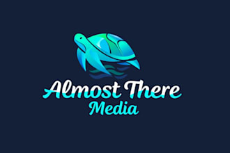 do create a unique tortoise logo mascot design