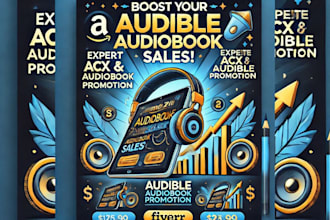 do acx or audible audiobook promotion and increase sales