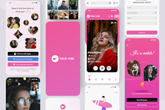 build dating app, social chat app, tinder app, online dating app, social media