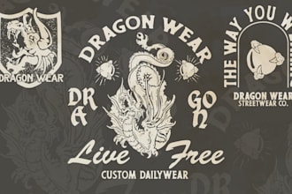 design a vintage badge for your brand