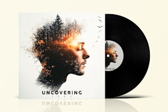 design music album cover , single or mixtape artwork