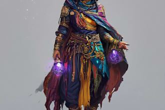 create a character for your role playing, fantasy character