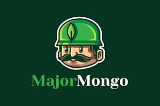 design awesome major mongo logo