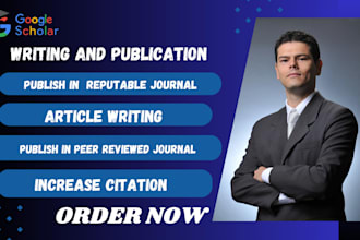 write and publish articles in google scholar peer reviewed indexed journal