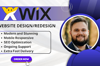 create a custom wix website with SEO optimization, ecommerce, speed optimization