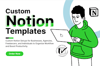 aesthetic notion template for reselling on gumroad and etsy shop