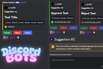 make discord bots in python