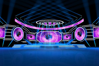 design 3d events stage design,lobby virtual stage, carnival,exhibition,event,cgi