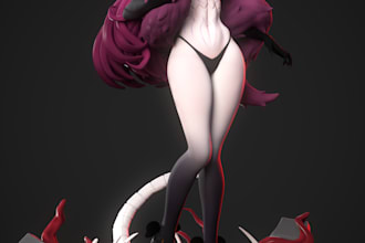 model custom furry avatar, vrchat avatar, anime vrc avatar, VR character, vtuber